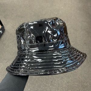 Vegan Leather Bucket Hats